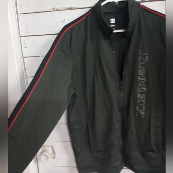 Under Armour Green Track Jacket - Picture 2 of 9